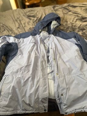 Columbia Light Blue Fleece Jacket